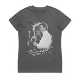 Tina x Bowie - Tonight - Womens Charcoal T-shirt